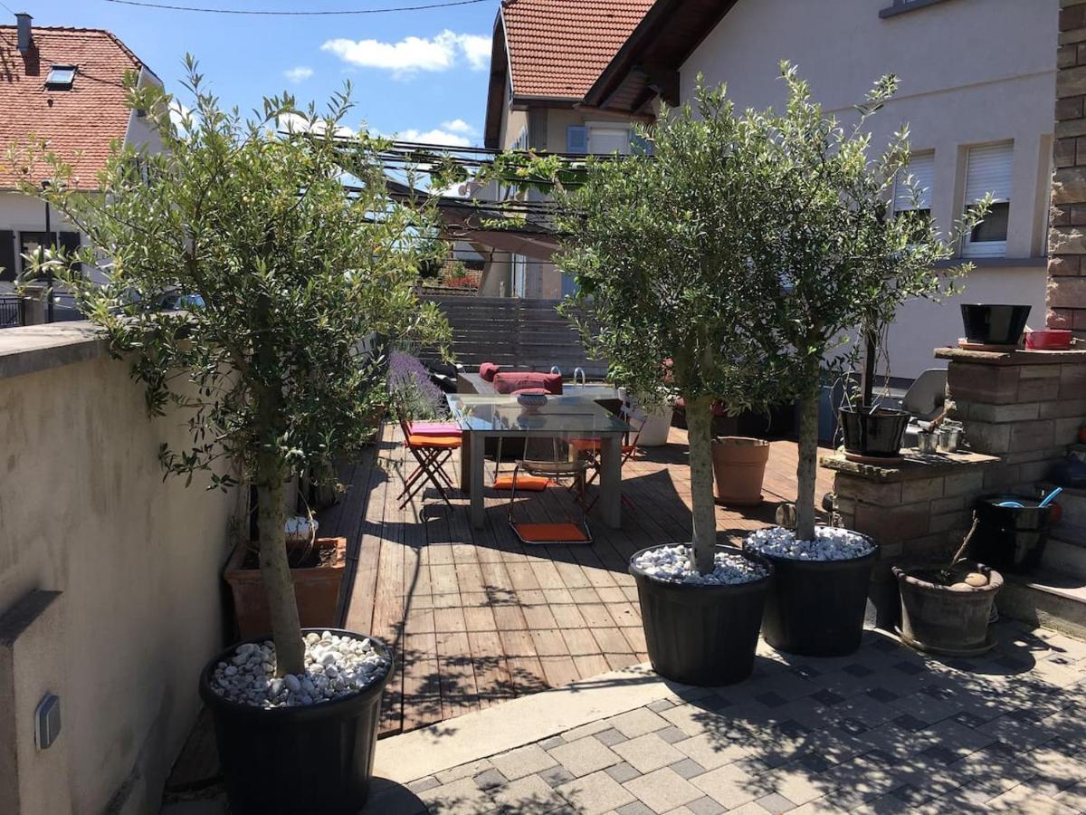 Le Pied A Terre Selestadien Селеста Экстерьер фото